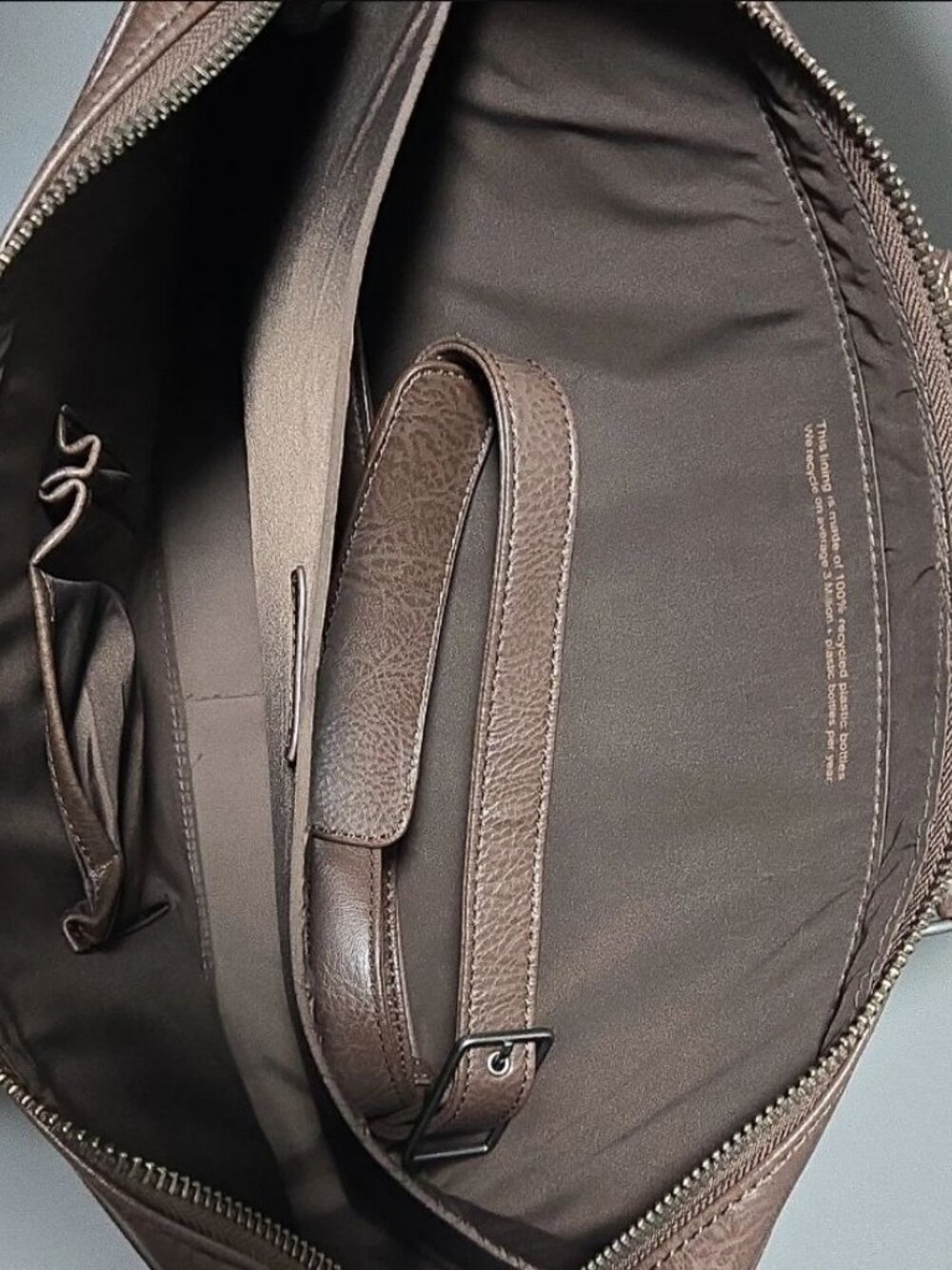Matt & Nat Brown Men’s Briefcase Document Bag - Picture 3 of 5